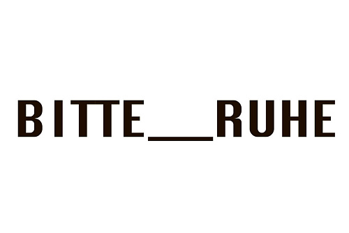 Designer BITTE RUHE